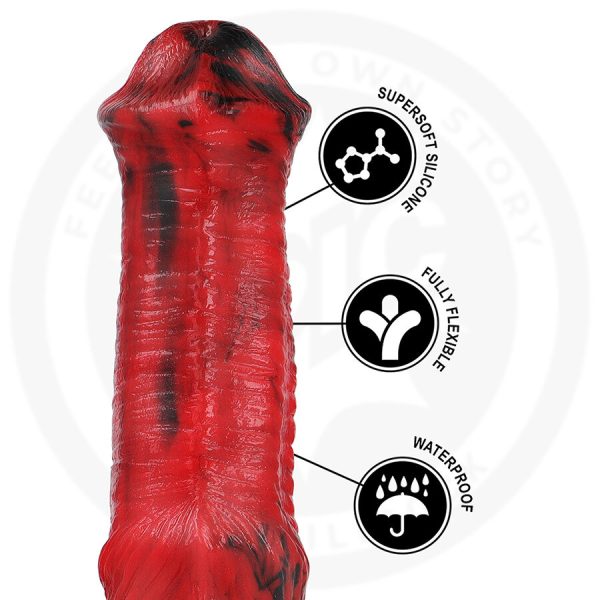 DILDO VULCANUS DRAGÃO DA NOITE