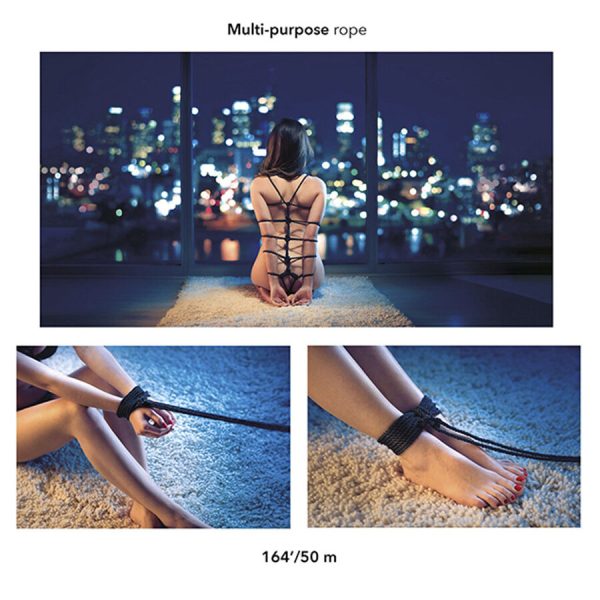 CORDA BDSM SCANDAL (PRETO) | 50 M