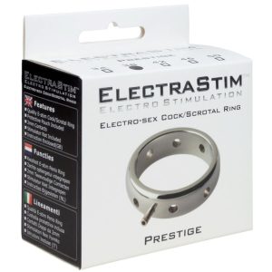 ANEL PARA O PÉNIS PRESTIGE COMPATÍVEL COM ELETROESTIMULADOR | 38 MM - Image 4