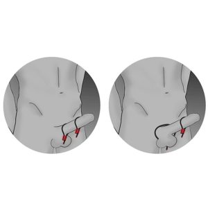 ANÉIS PARA O PÉNIS PRESTIGE COMPATÍVEIS COM ELETROESTIMULADOR (VERMELHO) - Image 3