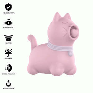 ESTIMULADOR PUPPY (LÍNGUA COM ROTAÇÃO) | ROSA