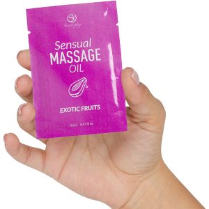 SECRETPLAY - MONODOSIS ACEITE DE MASAJE FRUTAS EXÓTICAS 10 ML - Image 2