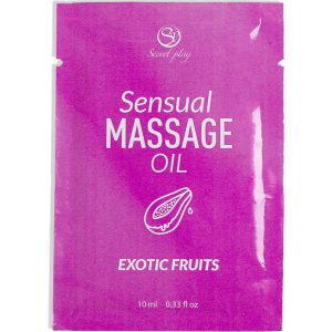 SECRETPLAY - MONODOSIS ACEITE DE MASAJE FRUTAS EXÓTICAS 10 ML - Image 1