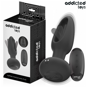 PLUG ANAL COM LÍNGUA VIBRADORA E CONTROLO REMOTO 7 PLUG ANAL COM LÍNGUA