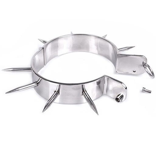 COLEIRA BDSM COM PONTAS AFIADAS