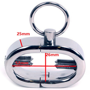 BRACELETE DE METAL PARA TESTÍCULOS - Image 3