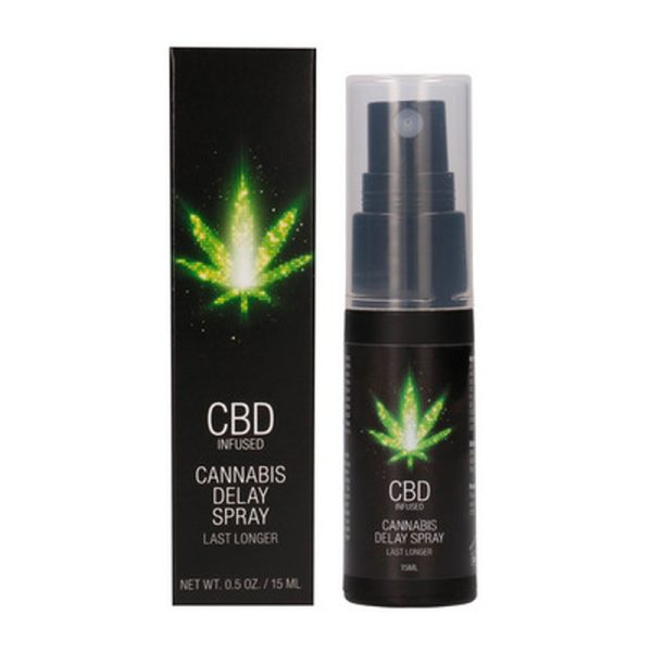 SPRAY RETARDANTE PHARMQUESTS COM CBD | 15 ML