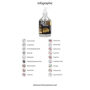 LUBRIFICANTE FIST IT (BASE DE ÁGUA) | 500 ML - Image 3