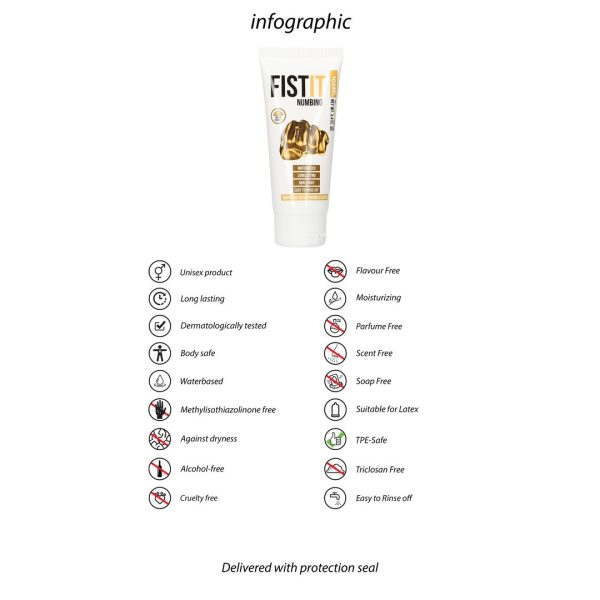 LUBRIFICANTE PARA FISTING NUMBING FIST IT | 100 ML 2 LUBRIFICANTE PARA FISTING NUMBING FIST IT | 100 ML