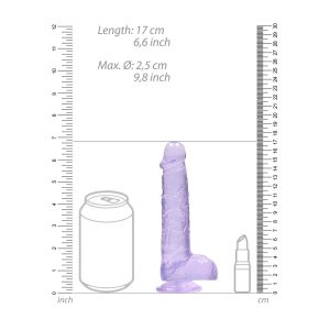 DILDO REALÍSTICO COM TESTÍCULOS (ROXO) | 15 CM 12 DILDO REALÍSTICO COM TESTÍCULOS (ROXO) | 15 CM - Image 6