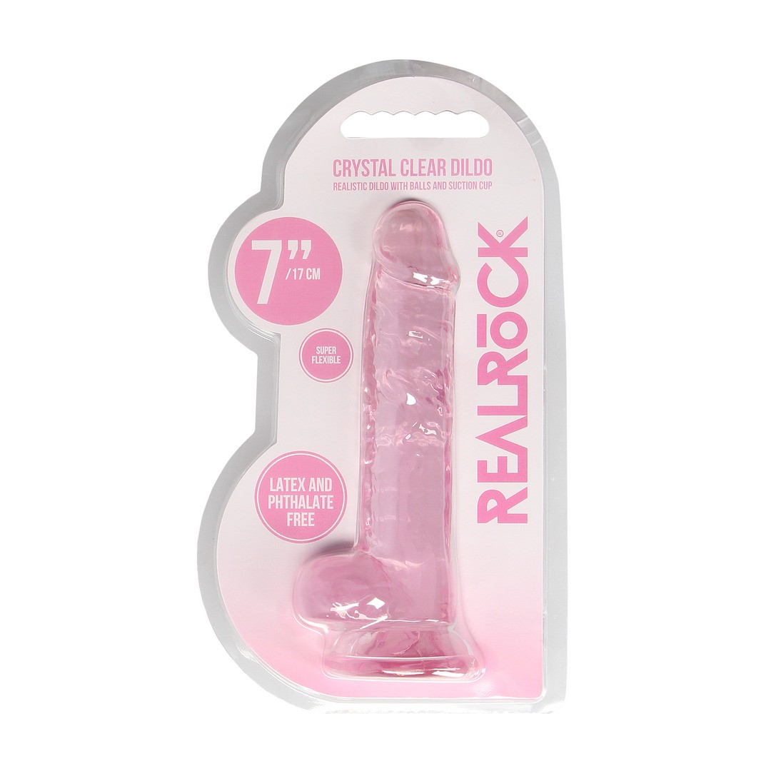 Flame Love Shop 5 DILDO REALÍSTICO COM TESTÍCULOS