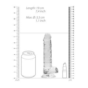 DILDO REALÍSTICO COM TESTÍCULOS | 18 CM 12 DILDO REALÍSTICO COM TESTÍCULOS | 18 CM - Image 6