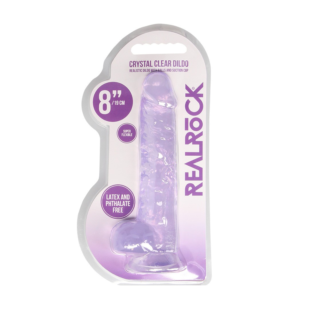 Flame Love Shop 19 DILDO REALÍSTICO COM TESTÍCULOS