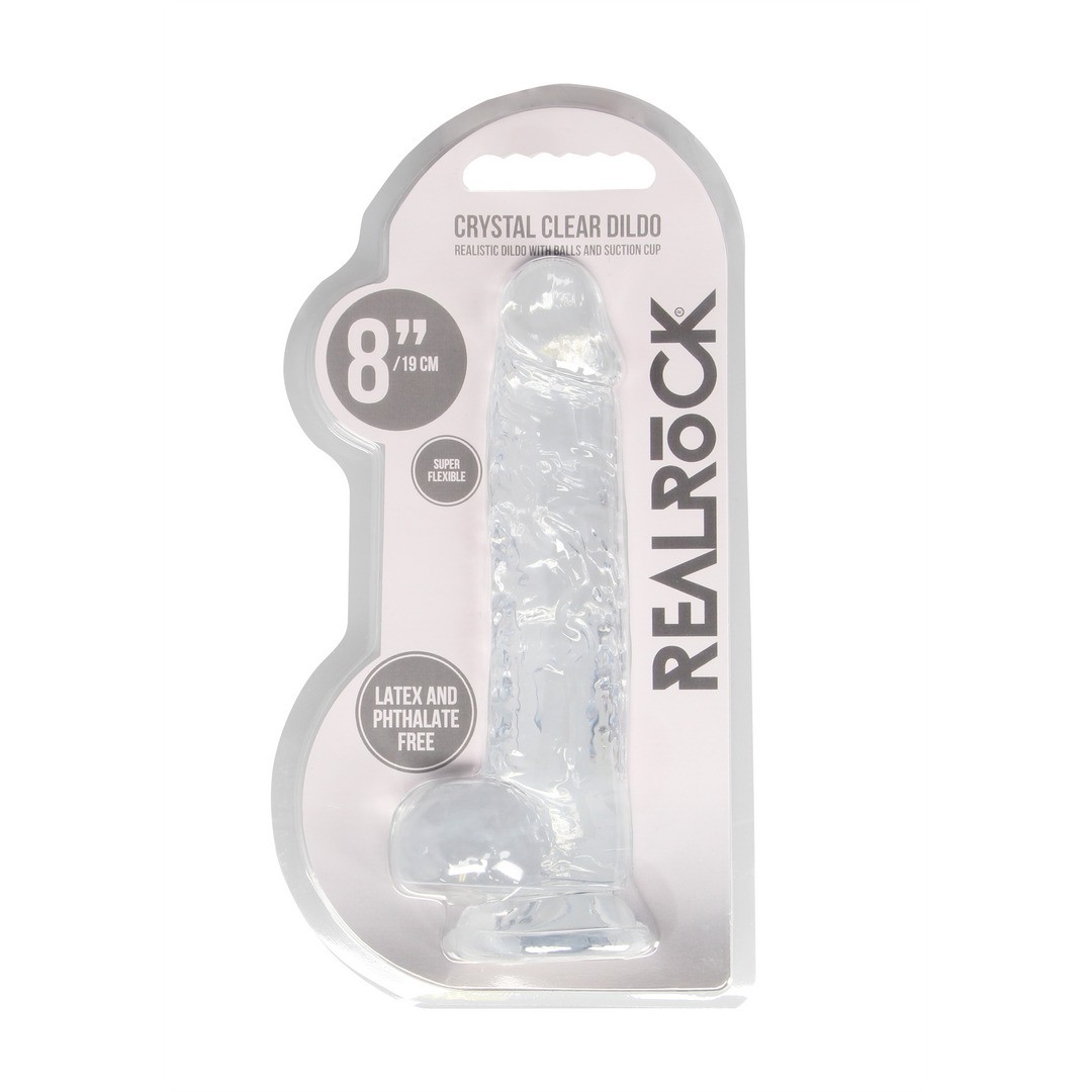 Flame Love Shop 10 DILDO REALÍSTICO COM TESTÍCULOS