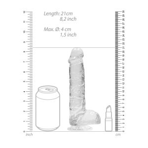 DILDO REALÍSTICO COM TESTÍCULOS (ROSA) | 21 CM 12 DILDO REALÍSTICO COM TESTÍCULOS (ROSA) | 21 CM - Image 6
