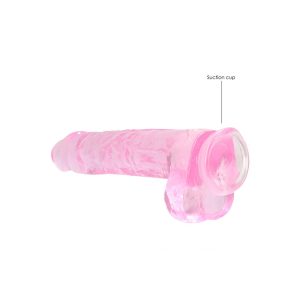 DILDO REALÍSTICO COM TESTÍCULOS (ROSA) | 23CM - Image 5