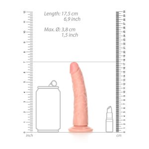 DILDO SLIM CURVO REALROCK | 15,5 CM - Image 6