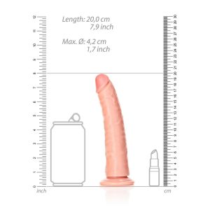 DILDO SLIM CURVO REALROCK | 18 CM - Image 6