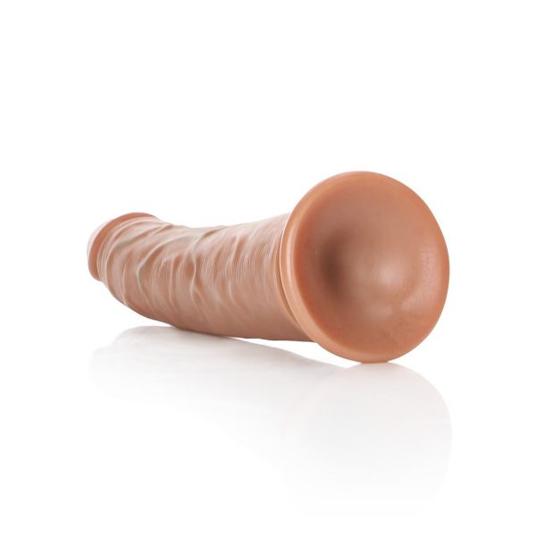 DILDO SLIM CURVO REALROCK (TAN) | 18 CM