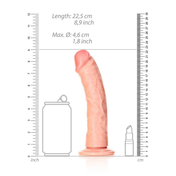 DILDO REALÍSTICO CURVO REALROCK | 20,5 CM 5 DILDO REALÍSTICO CURVO REALROCK | 20,5 CM
