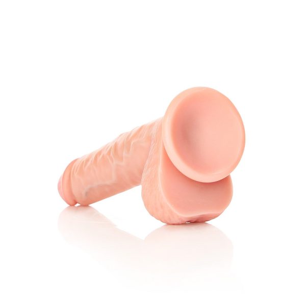 DILDO REALÍSTICO STRAIGHT COM TESTÍCULOS | 18 CM