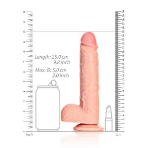 DILDO REALÍSTICO STRAIGHT COM TESTÍCULOS | 22 CM 12 DILDO REALÍSTICO STRAIGHT COM TESTÍCULOS | 22 CM - Image 6