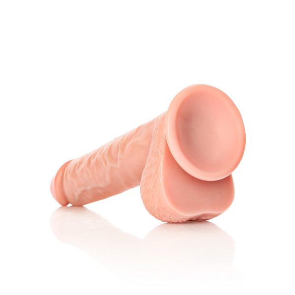 DILDO REALÍSTICO STRAIGHT COM TESTÍCULOS | 23 CM
