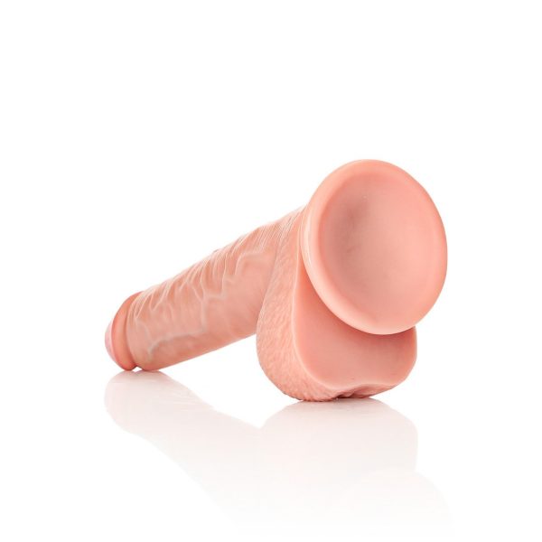 DILDO REALÍSTICO STRAIGHT COM TESTÍCULOS | 28 CM