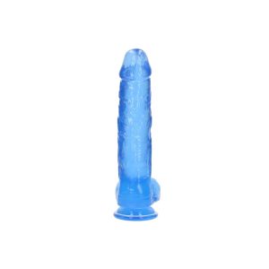 DILDO REALÍSTICO COM TESTÍCULOS (AZUL) | 25,4 CM - Image 3