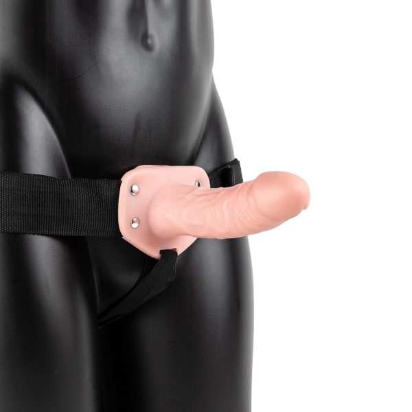 STRAP-ON OCO REALROCK (COM VIBRAÇÃO) | 15,5 CM