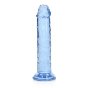 DILDO REALÍSTICO REALROCK CRYSTAL CLEAR (AZUL) | 14,5 CM - Image 7