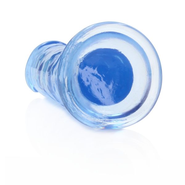 DILDO REALÍSTICO REALROCK CRYSTAL CLEAR (AZUL) | 14,5 CM