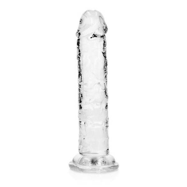 DILDO REALÍSTICO REALROCK CRYSTAL CLEAR | 14,5 CM