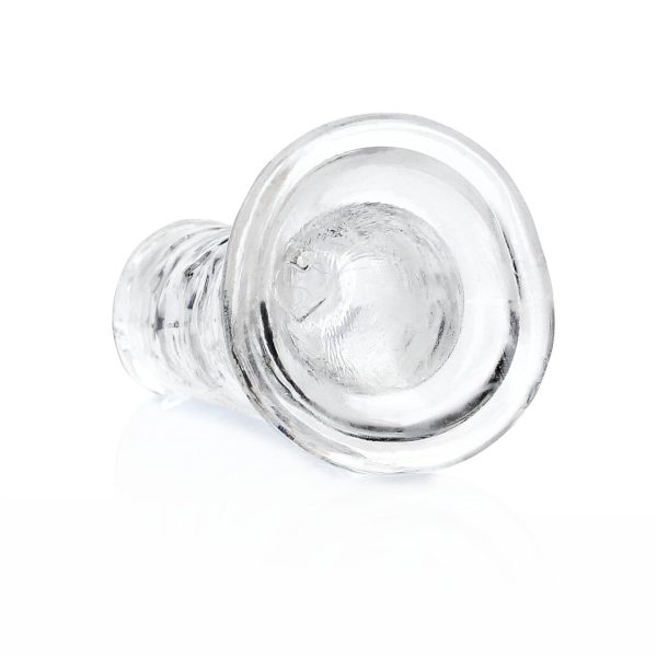 DILDO REALÍSTICO REALROCK CRYSTAL CLEAR | 14,5 CM