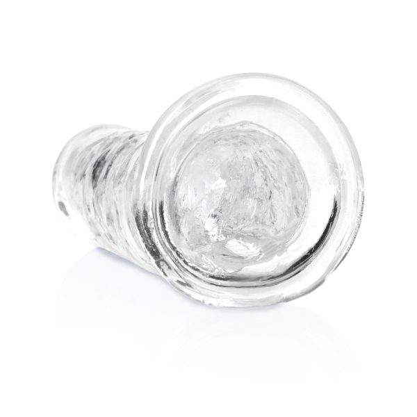 DILDO REALÍSTICO REALROCK CRYSTAL CLEAR | 18 CM