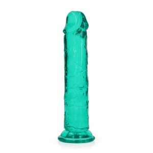 DILDO REALÍSTICO REALROCK CRYSTAL CLEAR (VERDE) | 18 CM - Image 7