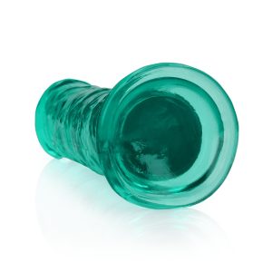 DILDO REALÍSTICO REALROCK CRYSTAL CLEAR (VERDE) | 18 CM - Image 5