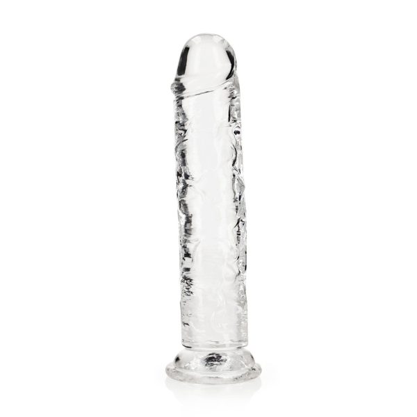 DILDO REALÍSTICO REALROCK CRYSTAL CLEAR | 23 CM