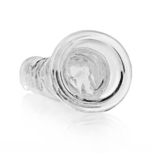 DILDO REALÍSTICO REALROCK CRYSTAL CLEAR | 23 CM - Image 5