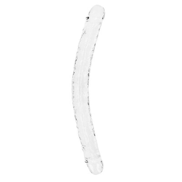 DILDO DUPLO REALROCK CRYSTAL CLEAR | 45 CM 6