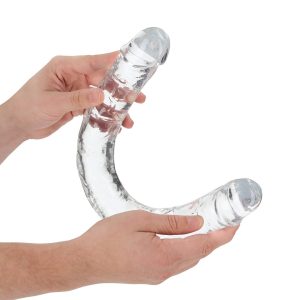 DILDO DUPLO REALROCK CRYSTAL CLEAR | 45 CM 12 DILDO DUPLO REALROCK CRYSTAL CLEAR | 45 CM - Image 6