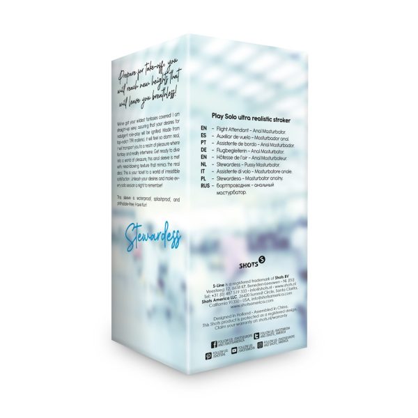 MASTURBADOR ANAL FLIGHT ATTENDANT