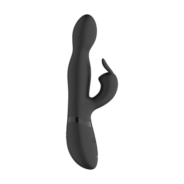 VIBRADOR RABBIT NIVA ROTATING (PRETO)
