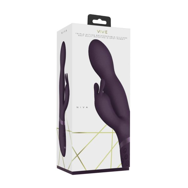 VIBRADOR RABBIT NIVA ROTATING