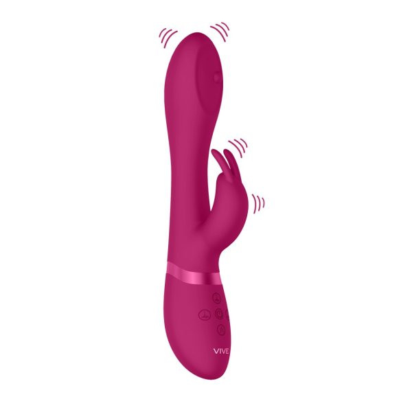 VIBRADOR RABBIT MIRA SPINNING (ROSA) 3 VIBRADOR RABBIT MIRA SPINNING (ROSA)