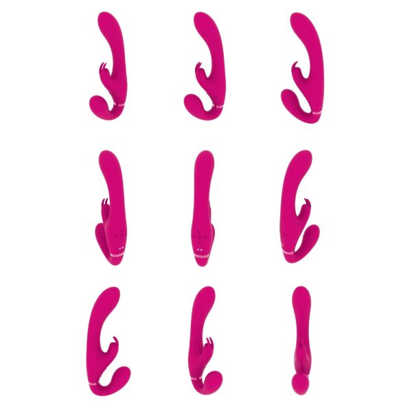 STRAP-ON SEM ARNÊS RABBIT SUKI (ROSA)