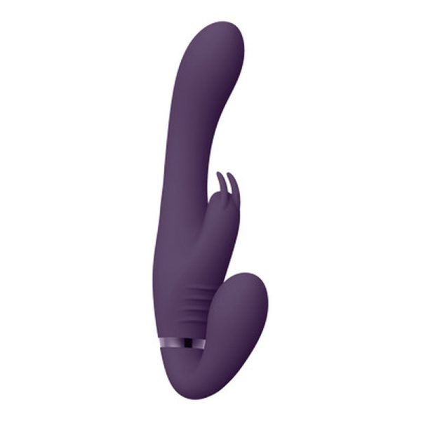 STRAP-ON SEM ARNÊS RABBIT SUKI (ROXO)