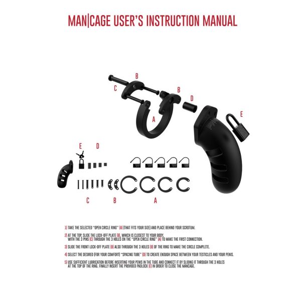 JAULA DE CASTIDADE MODELO 21 | 11,5 CM