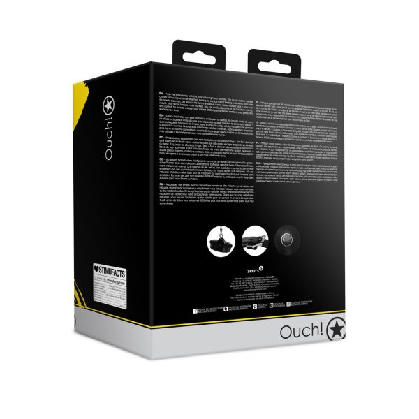 MÁSCARA COM MORDAÇA E FUNIL EXTREME OUCH!