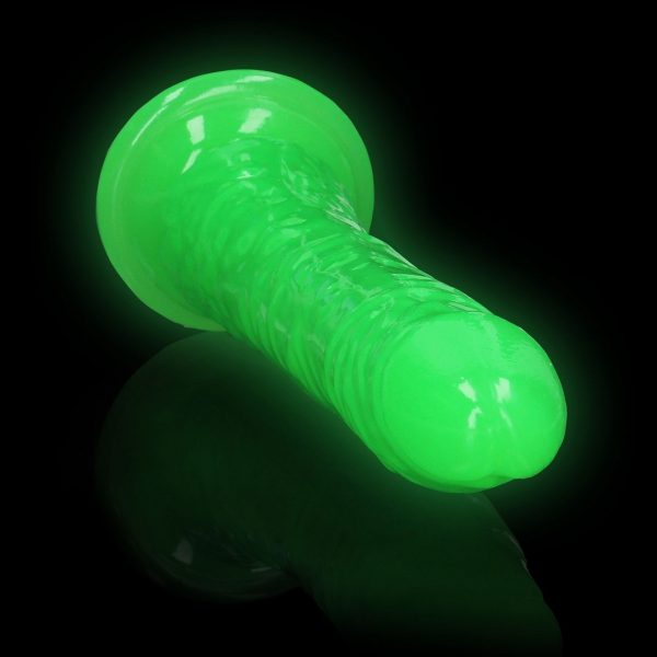 DILDO REALÍSTICO SLIM FLUORESCENTE (VERDE) | 20 CM 5